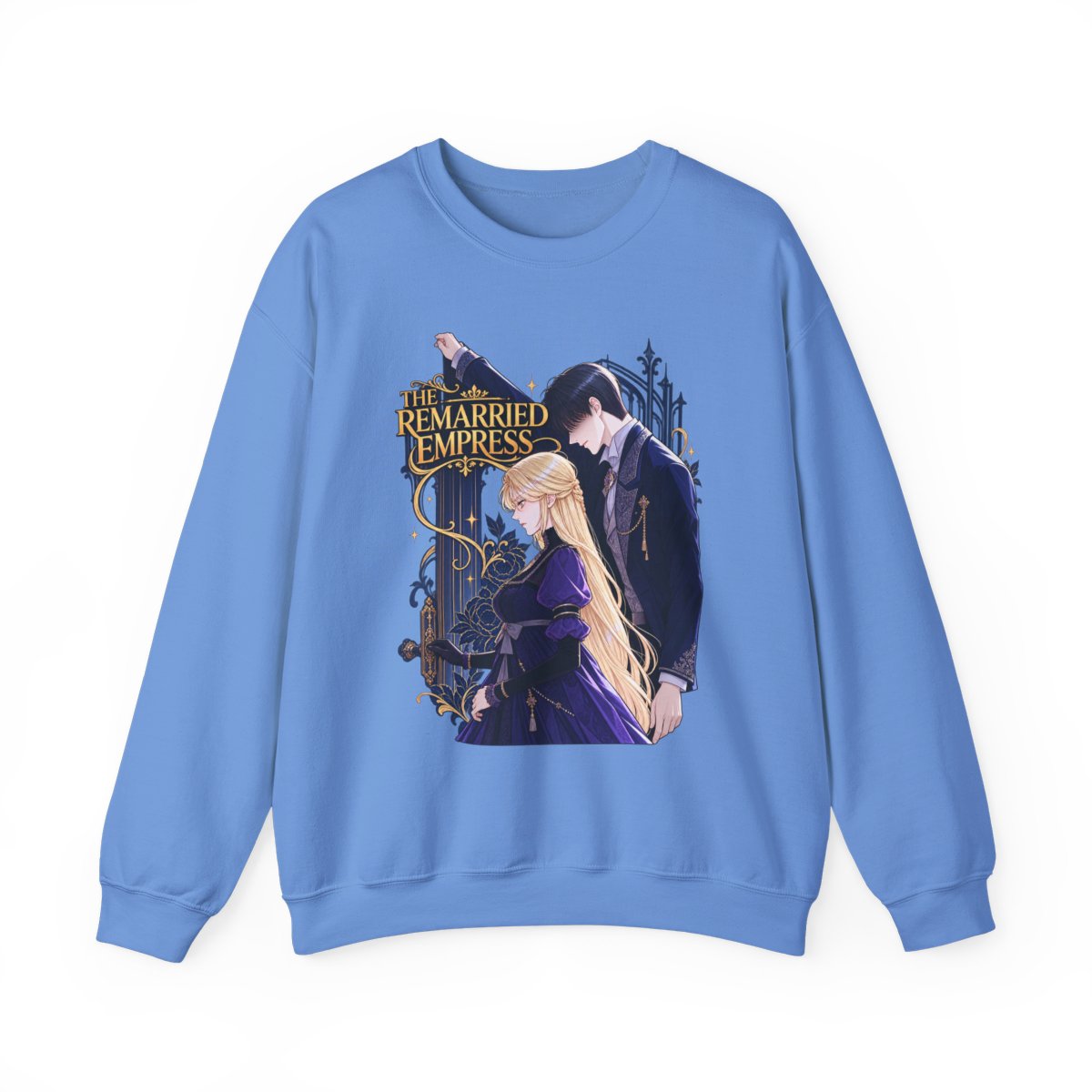 The Remarried Empress Crewneck Sweatshirt | Romantic Couple Illustration - alternate angle 5, merchandise