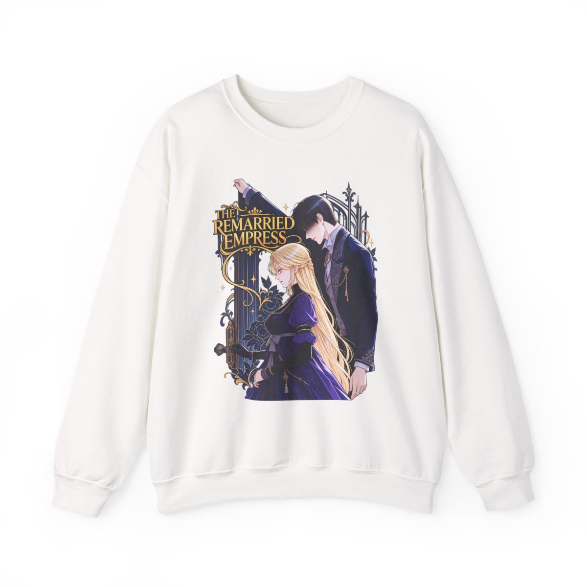 The Remarried Empress Crewneck Sweatshirt | Romantic Couple Illustration - Official Sweatshirts merchandise