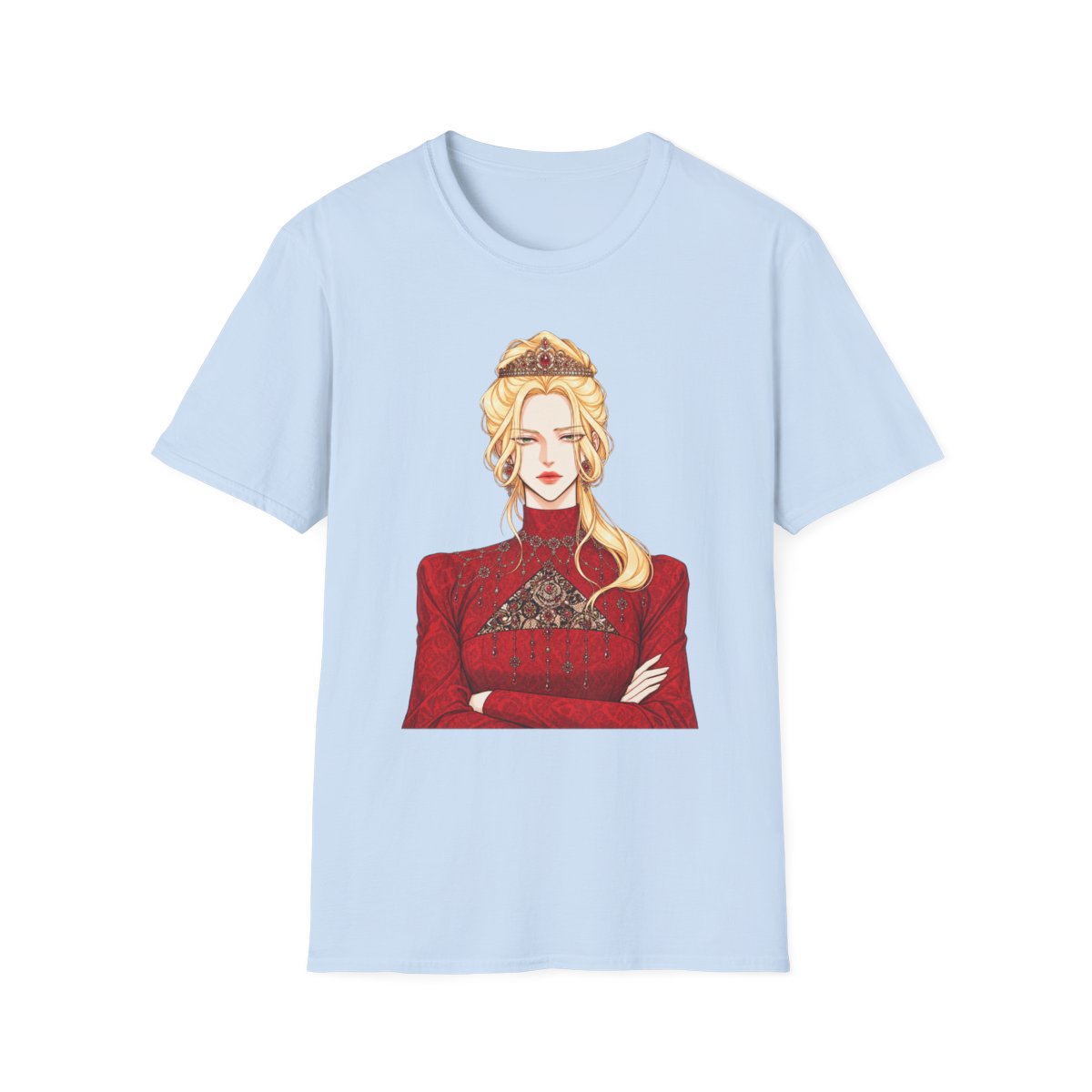 Blonde Queen Illustration T-Shirt | The Remarried Empress - alternate angle 2, merchandise