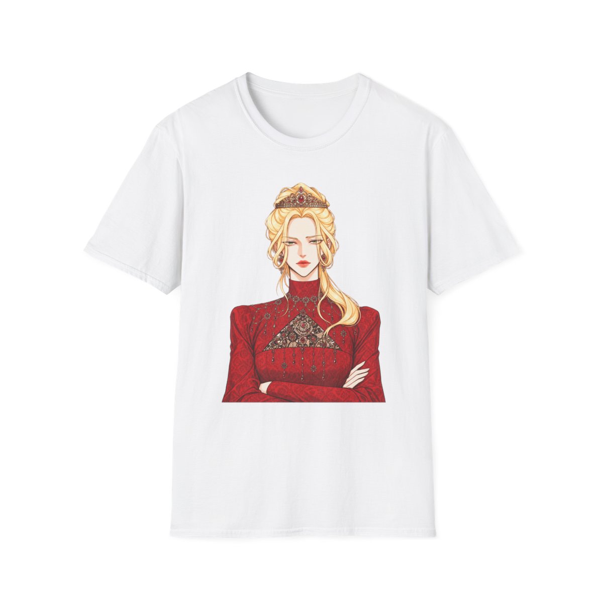 Blonde Queen Illustration T-Shirt | The Remarried Empress - Official T-Shirts merchandise