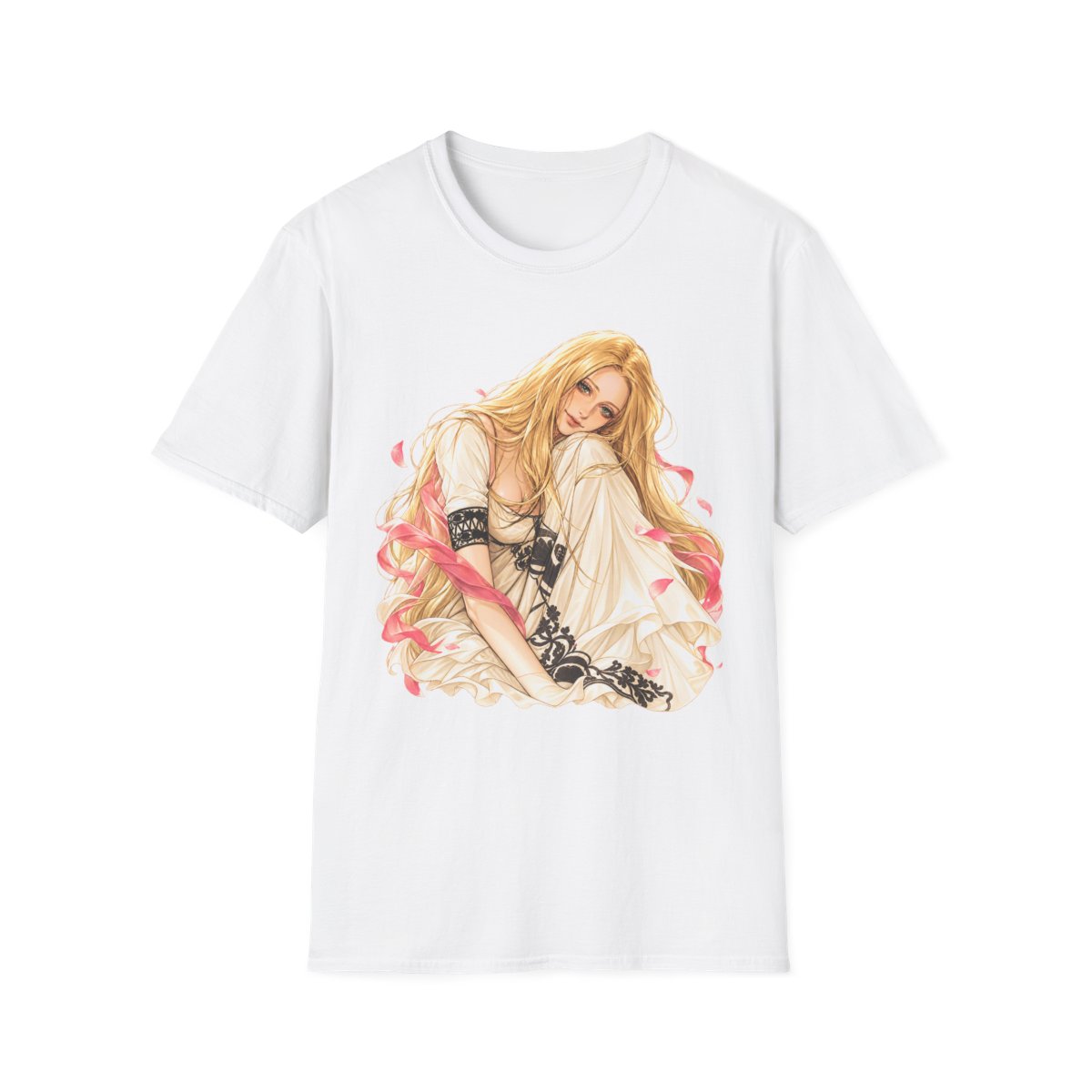 Blond Anime Girl Illustration T-Shirt | The Remarried Empress - Official T-Shirts merchandise