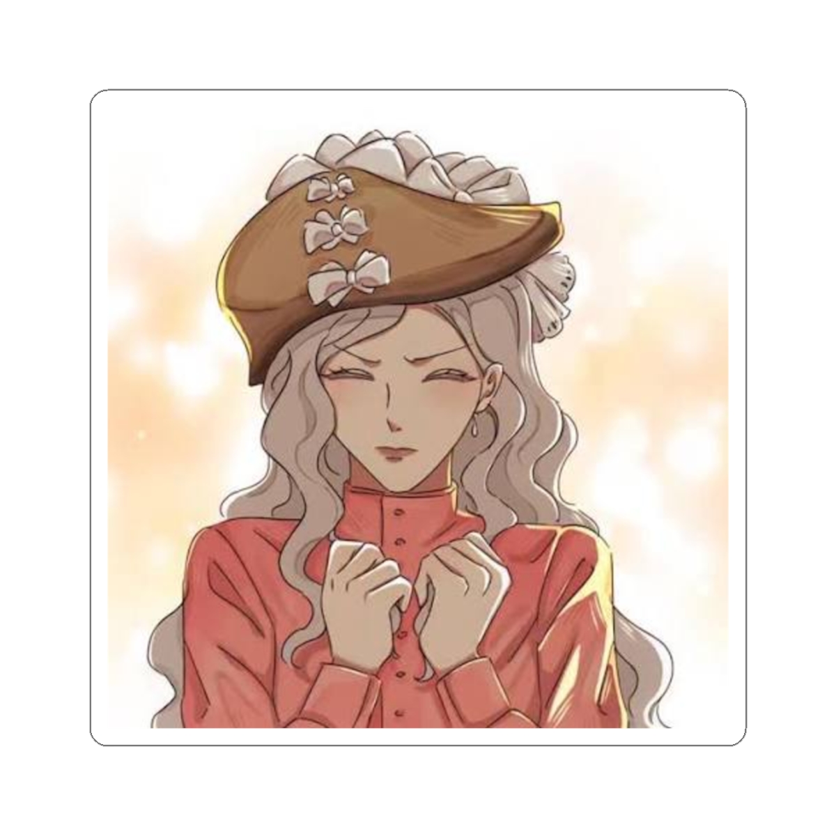 Victorian Lady Illustration Kiss-Cut Stickers | The Remarried Empress - alternate angle 2, merchandise